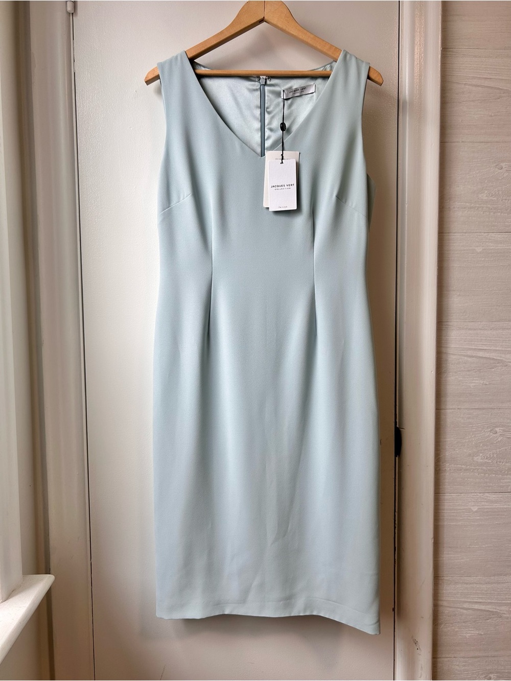 Nwt Jacques Vert Collection Blue Shift Dress - Picture 1 of 12